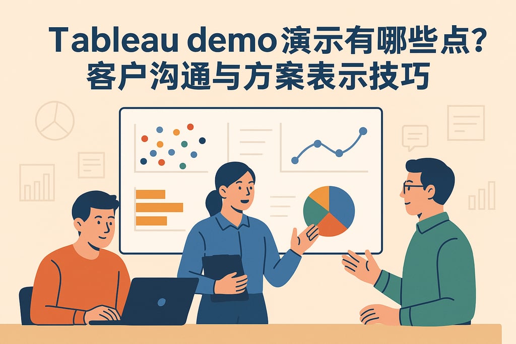 Tableau Demo演示有哪些关键点？客户沟通与方案展示技巧